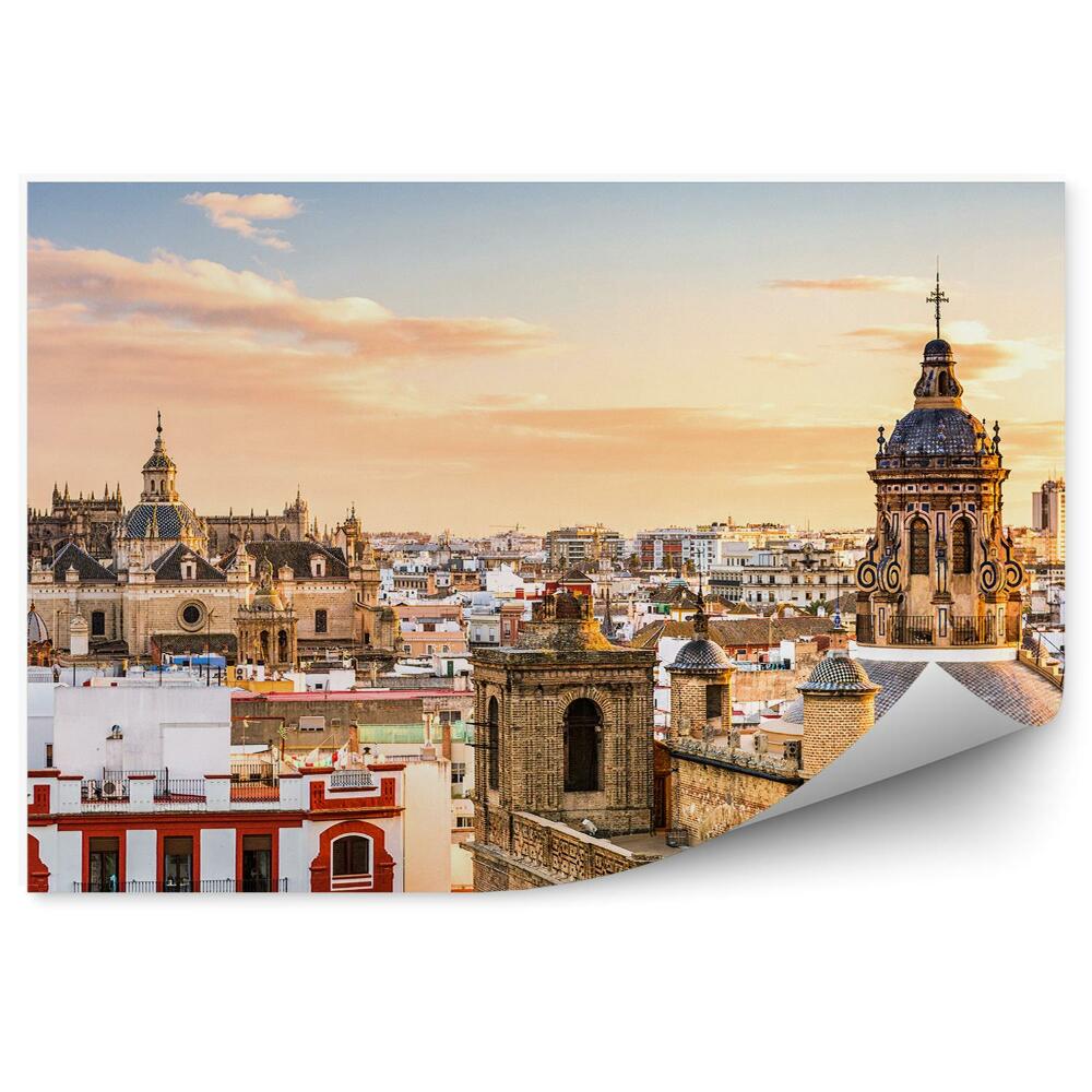 Fototapeta na stenu Sevilla Španielsko Panoráma Mesta