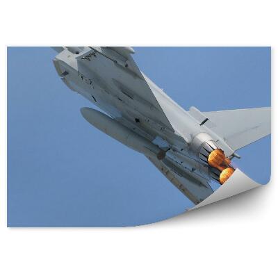 Fototapeta na stenu Viacúčelová Stíhačka S Prídavným Spaľovaním