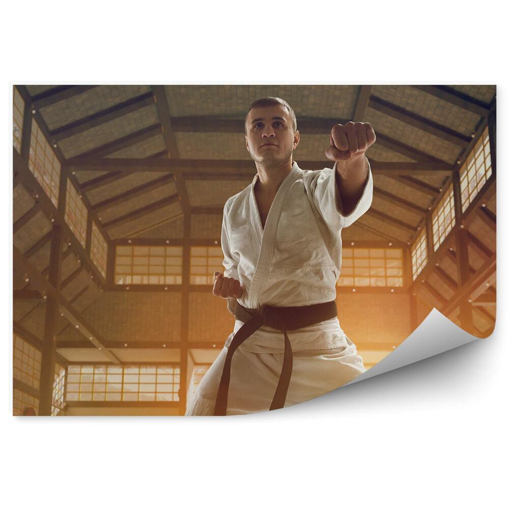 Fototapeta na stenu Karate trening japonska kimono