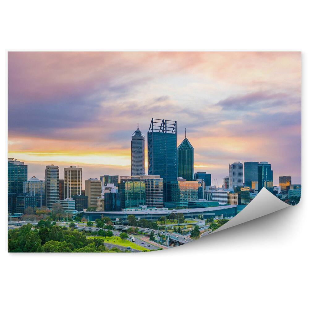 Fototapeta na stenu Panoráma mesta austrália príroda vegetácia