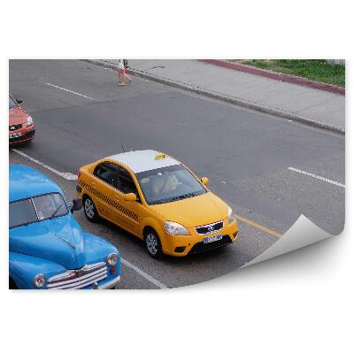 Fototapeta na stenu Autá v uliciach Havany