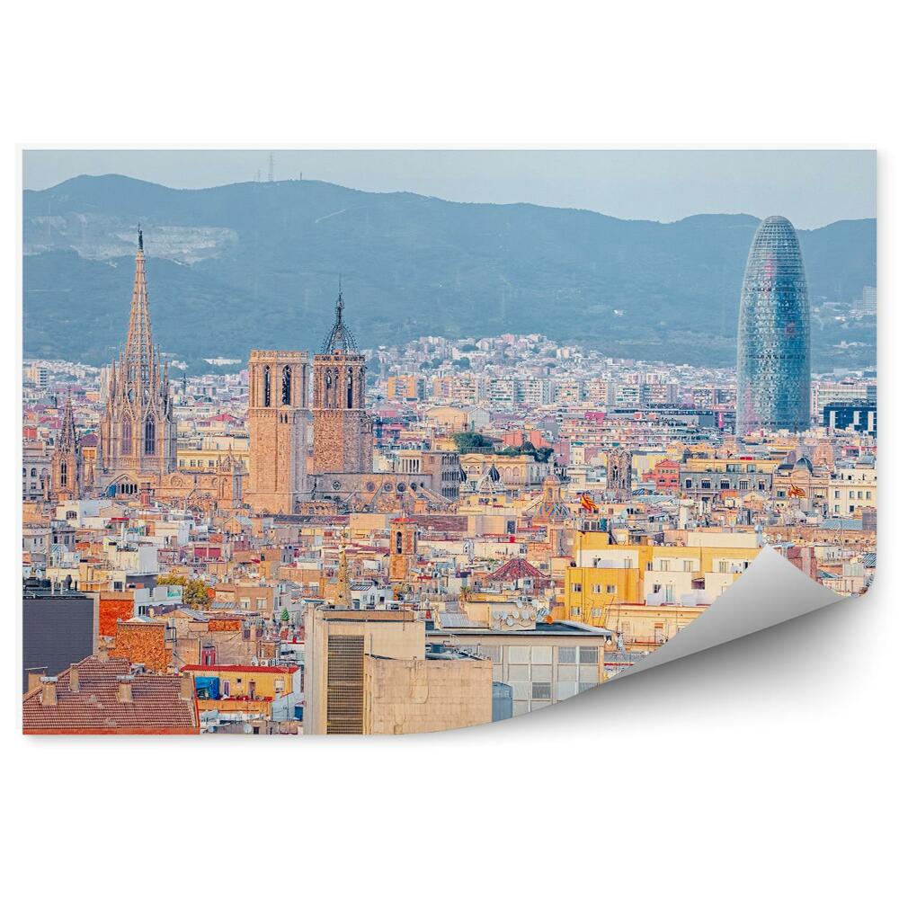 Fototapeta Barcelona z vtáčej perspektívy