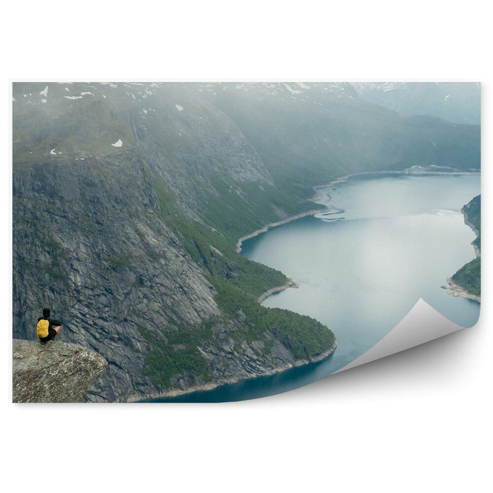 Fototapeta na stenu Nórsko Krajina Rieka Skaly Turistické