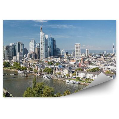 Fototapeta Rieka dva brehy mesto architektúra