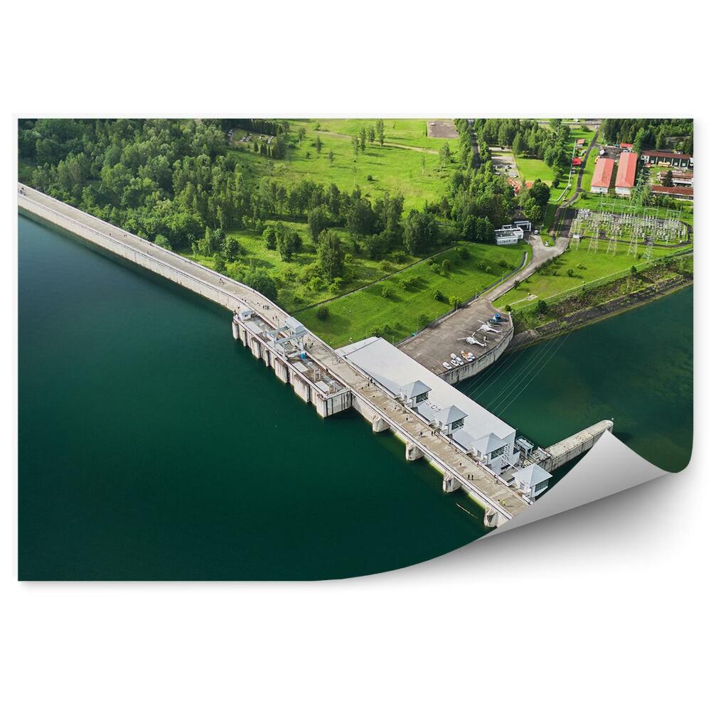 Fototapeta na stenu Bieszczady priehrada Solina vodná nádrž