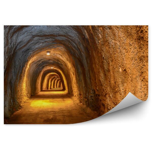 Fototapeta Tunel v skale