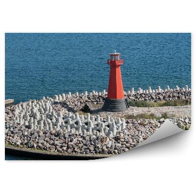 Fototapeta Maják gdansk baltické more