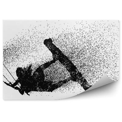 Fototapeta na stenu Kitesurfing vzorec