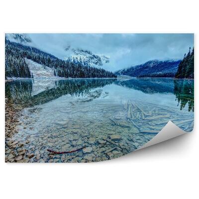 Fototapeta na stenu Jazero v skalnatých horách