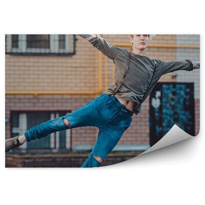 Fototapeta Plesalka na ulici