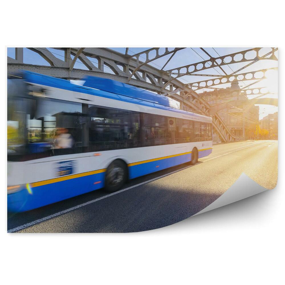 Fototapeta Avtobus v Ostravi na poti