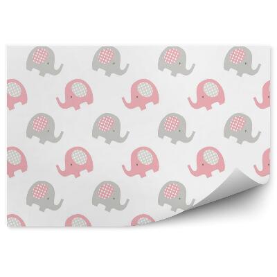 Fototapeta Kreslené slony