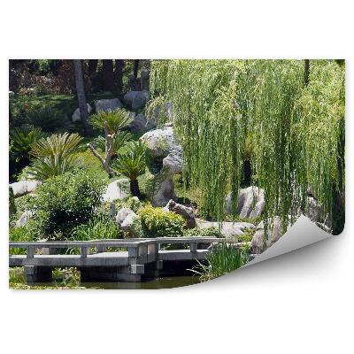 Fototapeta na stenu Čínska záhrada v Austrálii skaly turisti voda