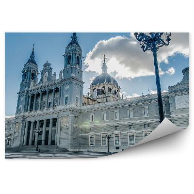 Fototapeta na stenu Almudena Katedrála Madrid Budova Architektúra Mesto