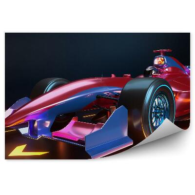 Fototapeta Cestne luči za avtomobile formule 1