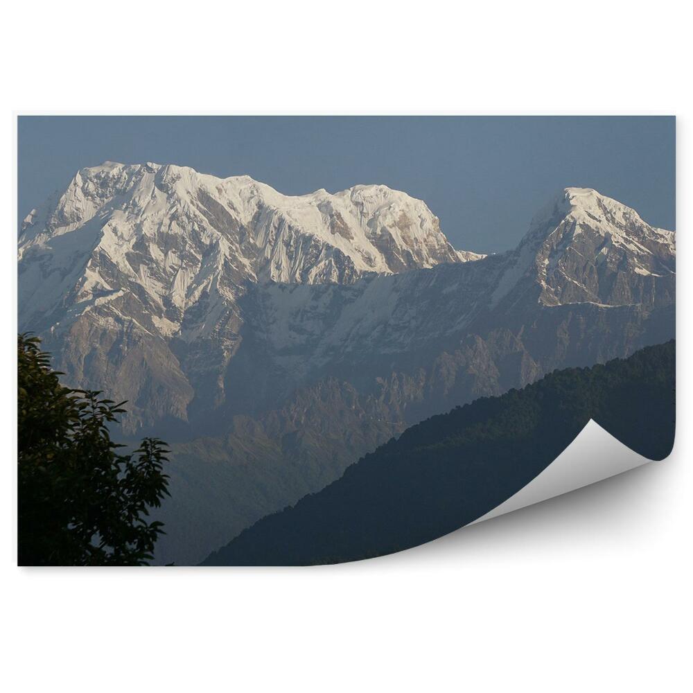 Fototapeta na stenu Príroda horská krajina zasnežený vrchol