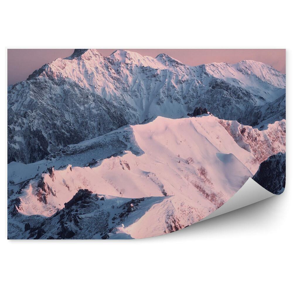 Fototapeta Sneh na vrchole hory himalájska krajina