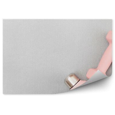 Fototapeta Dvigovanje uteži bidon telovadnica