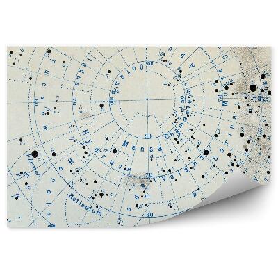 Fototapeta na stenu Súhvezdie Hviezdy Nemecko Mapa 1908