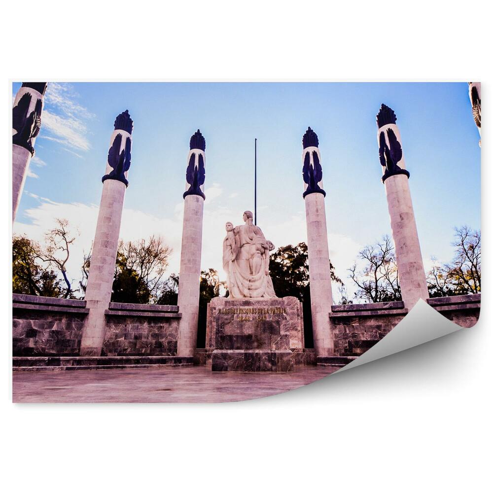 Fototapeta na stenu Pomník Sochy Stĺpy Mexiko