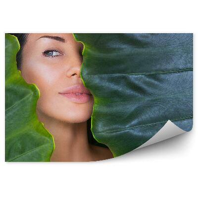 Fototapeta Krásna Žena Tvár Prírodný Make-Up