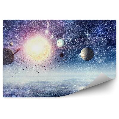 Fototapeta na stenu Planéty Slnko Hviezdy Vesmír Vesmír