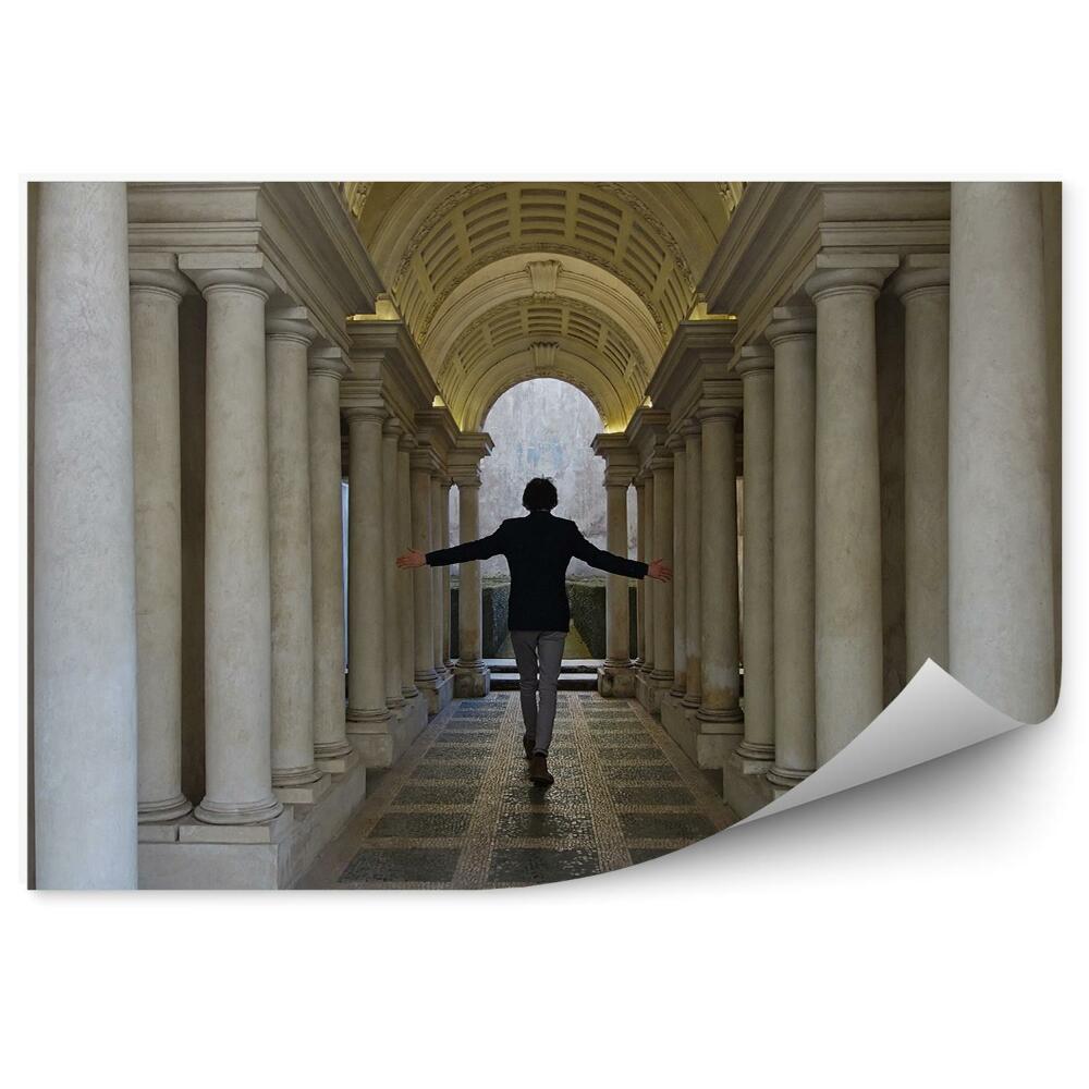 Fototapeta na stenu Stĺpy človek architektúra barokový rím