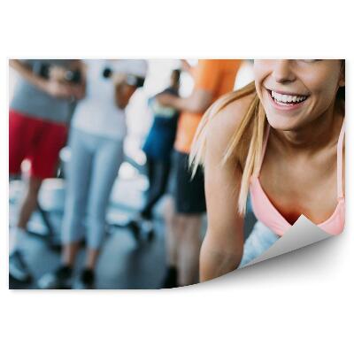 Fototapeta na stenu Fitnes športna telovadnica