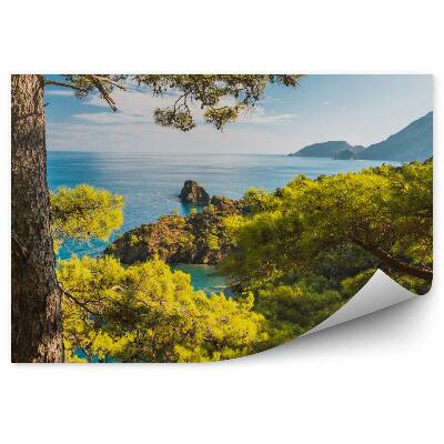 Fototapeta Pláž na Stredozemnom mori antalya turecko