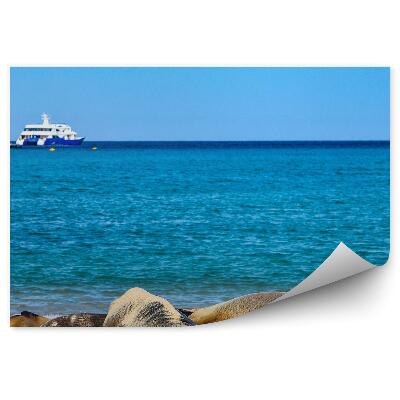 Fototapeta Želví Ostrov Morskí Levy Jachta Nebo Pláž