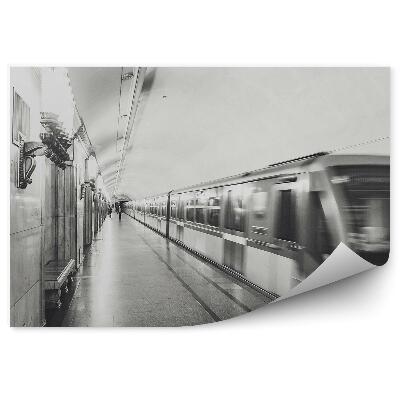 Fototapeta Stará Stanica Metra Tunel Vlaková Doprava