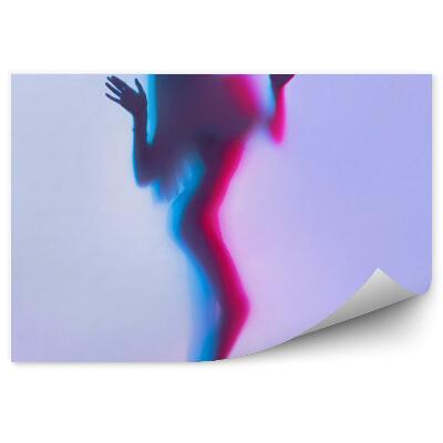 Fototapeta na stenu Sexy Dievča Modelka Farby Tela Tanec