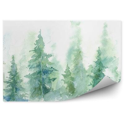 Fototapeta Obrázok ihličnatého lesa