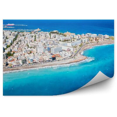 Fototapeta na stenu Ostrov Rhodos Grécka Pláž Cestovný Ruch Modrá