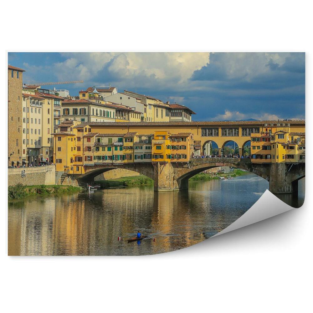 Fototapeta Firence mostovi arhitektura turisti