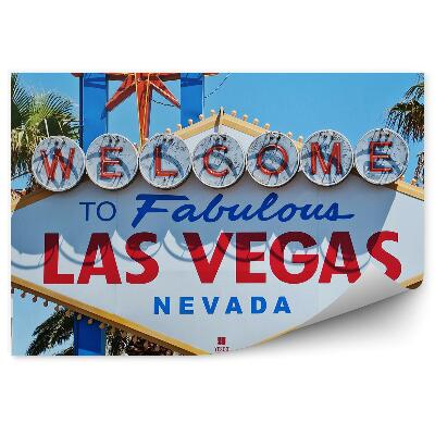 Fototapeta Palmy Mesto Las Vegas Znak
