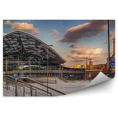 Fototapeta Železničná stanica lodz