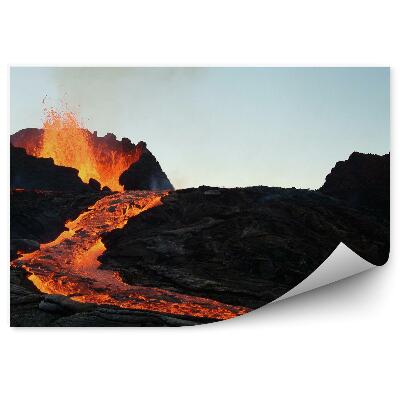 Fototapeta Sopka tungurahua lávové nebo