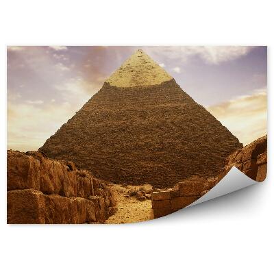 Fototapeta Egipt piramide kamni perspektiva