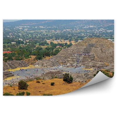 Fototapeta na stenu Pyramídy Mexico City Turisti Krajina