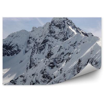 Fototapeta na stenu Zimná Krajina Hory Obloha