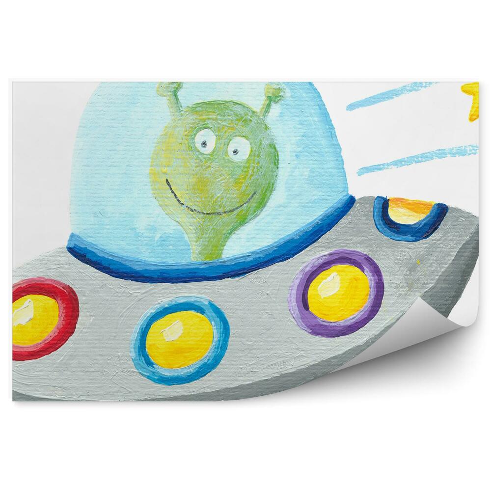 Detská fototapeta Ufo hviezdy