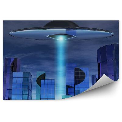 Fototapeta na stenu Ufo Budovy Svetlo Obloha Mraky