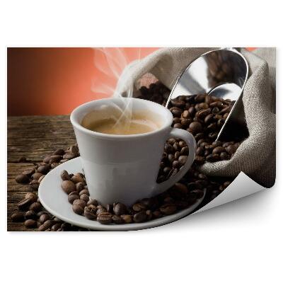 Fototapeta Horúca káva