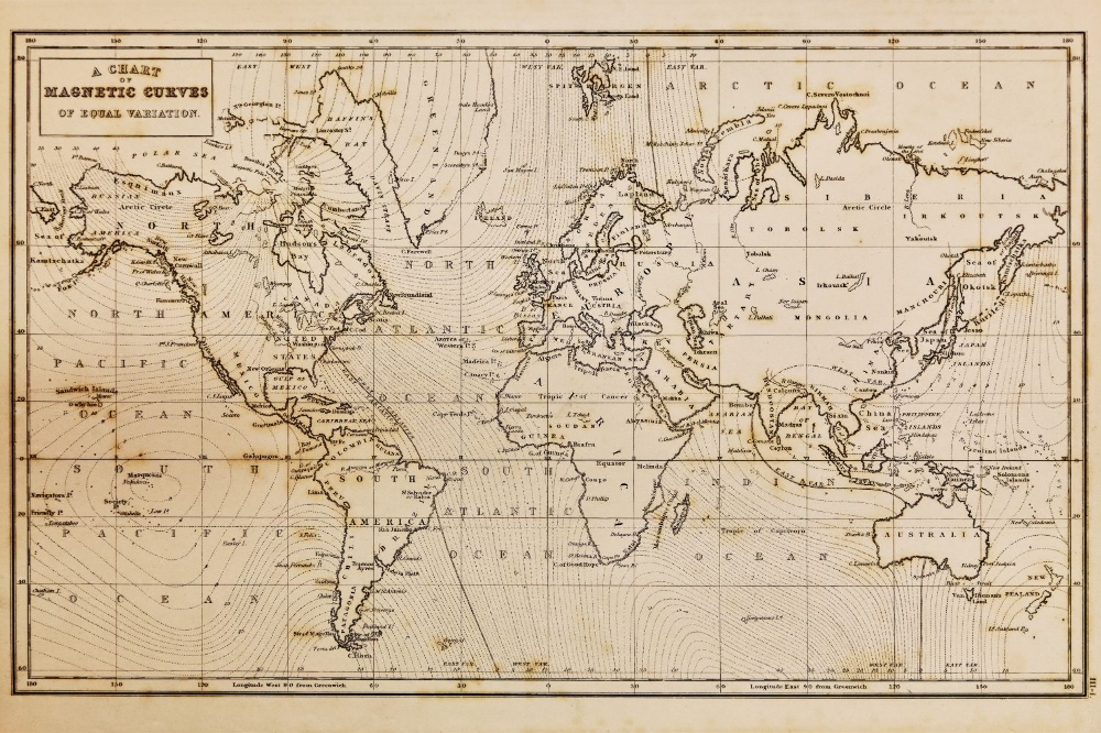 Fototapeta na stenu Stará mapa sveta