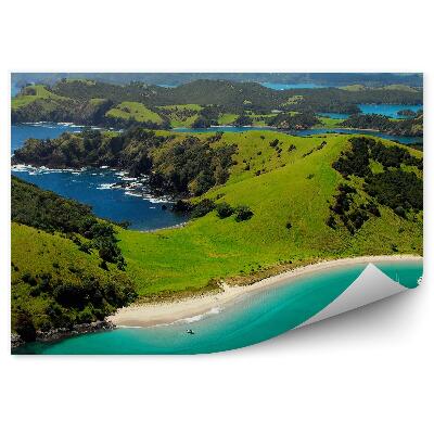 Fototapeta Ostrovy Jachty Ostrov Oceán Stromy Nebo