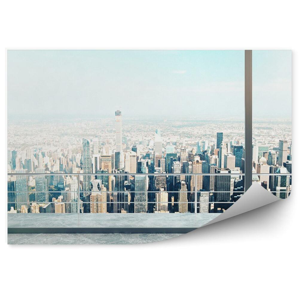 Fototapeta Mrakodrapy pohľad na mesto architektúra mesta