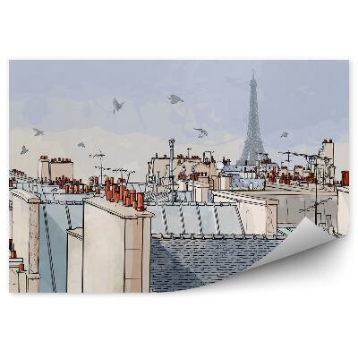 Fototapeta Paríž francia - strechy Paríž francia