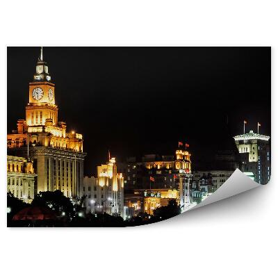 Fototapeta Mesto Krajina Ľudia Nočné Svetlo