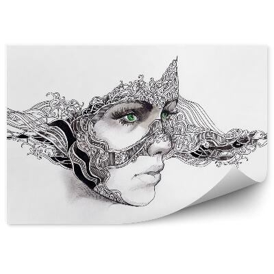 Fototapeta Ženská Tvár V Maske